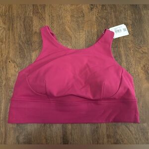 Lululemon Wunder Train Longline Bra - Colour: Washed Mauve - Size 14